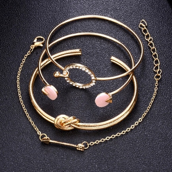 NEW Set of 4 Bracelets - Picture 5 of 5